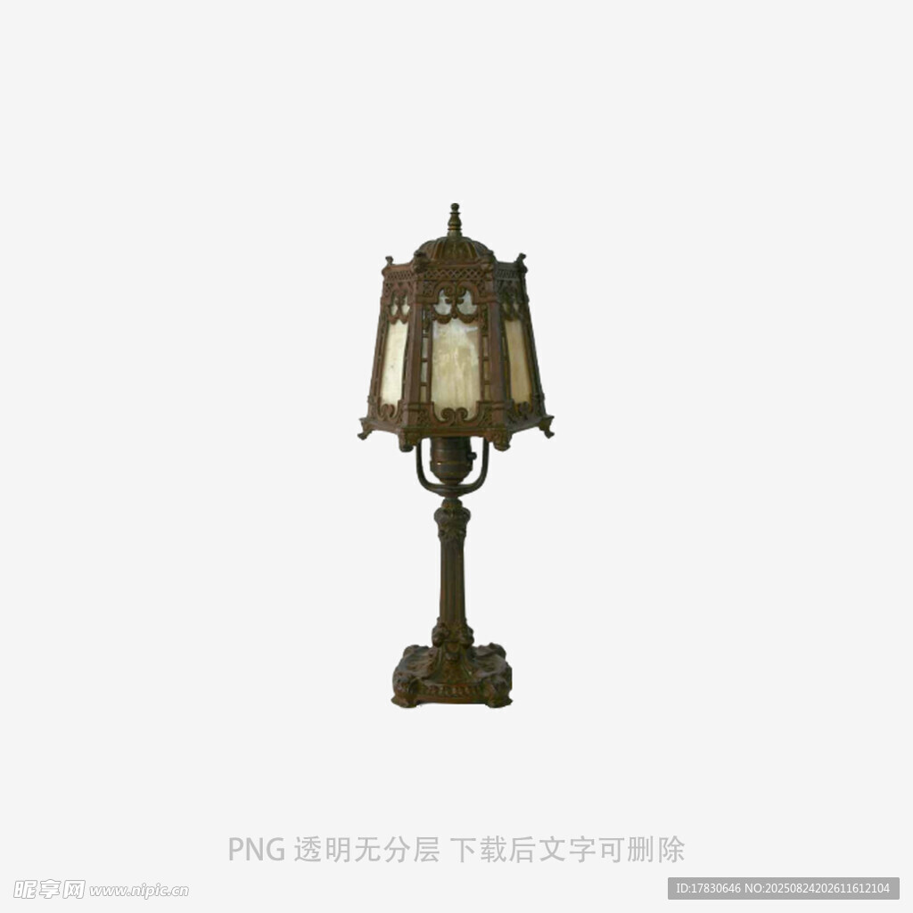 复古风格台灯展示
