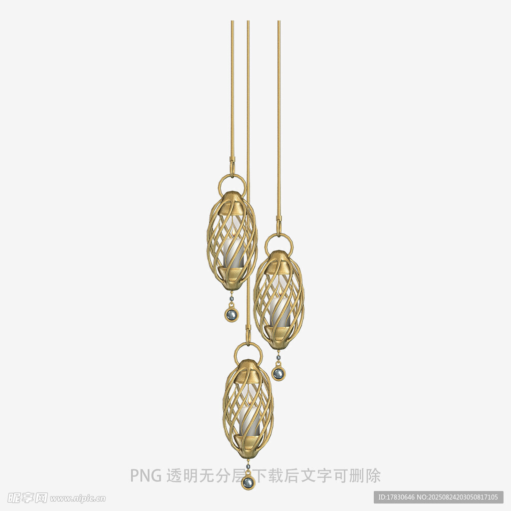 金色钻石吊坠项链饰品
