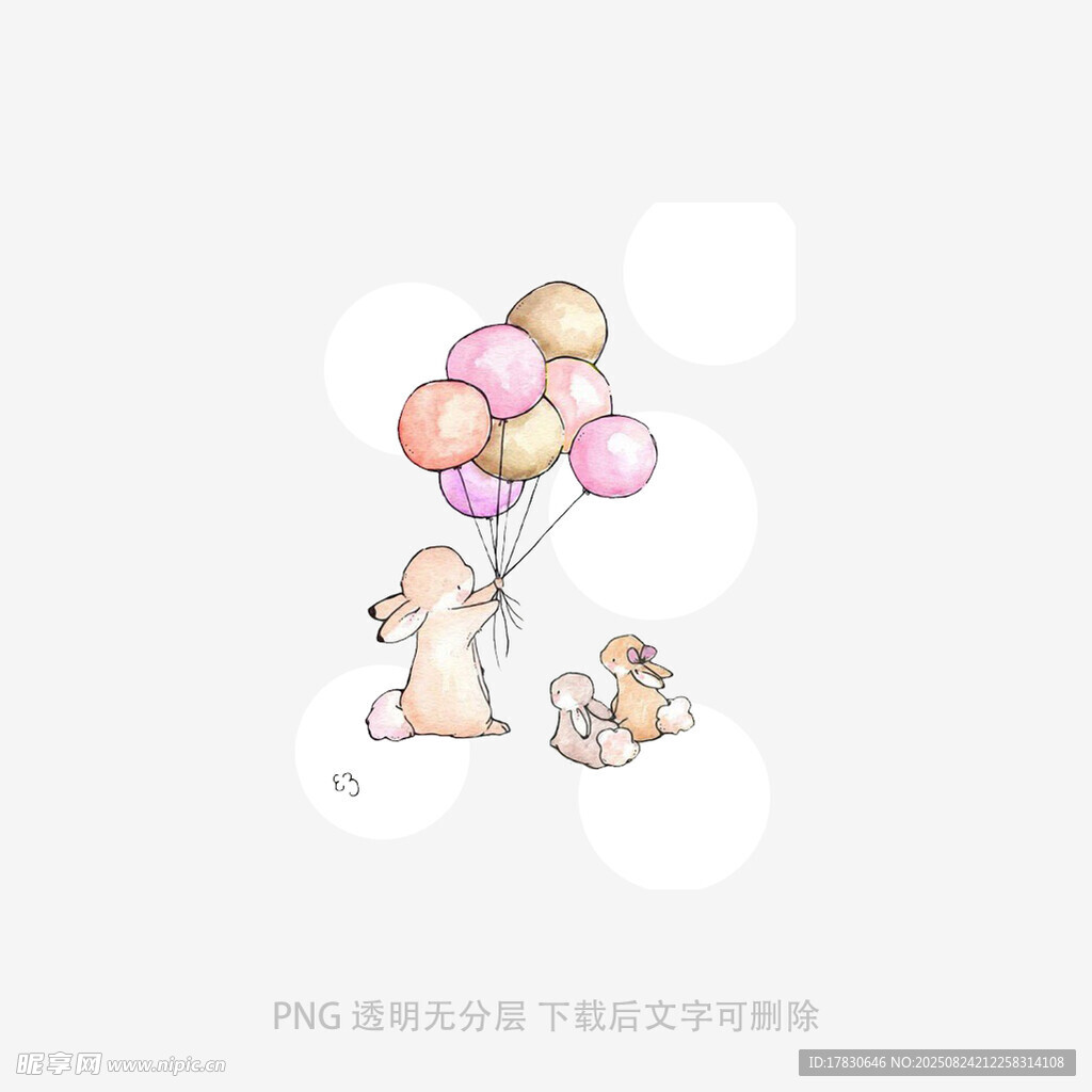 小熊与气球的温馨场景