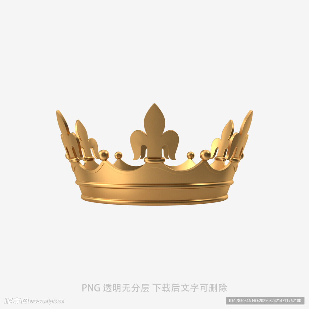 金色华丽皇冠