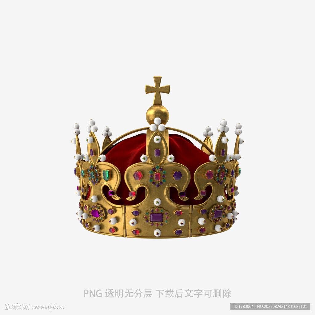 华丽金色皇冠