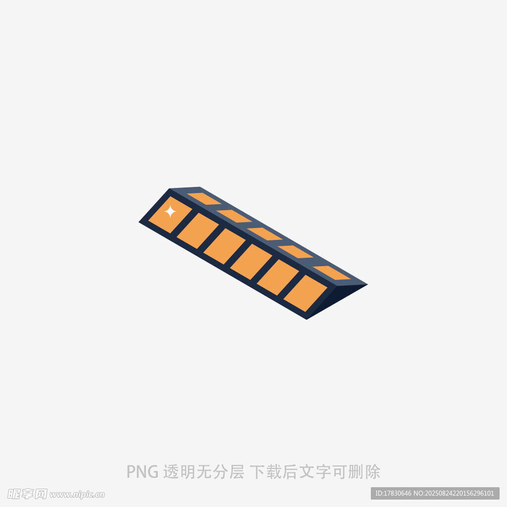 简约条状物体设计图