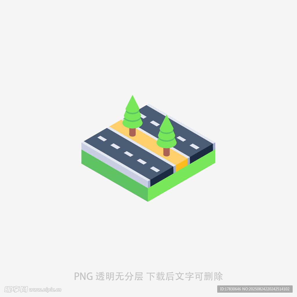 立体道路景观模型设计
