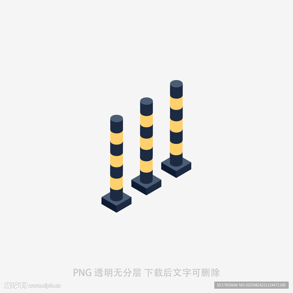 防撞柱模型