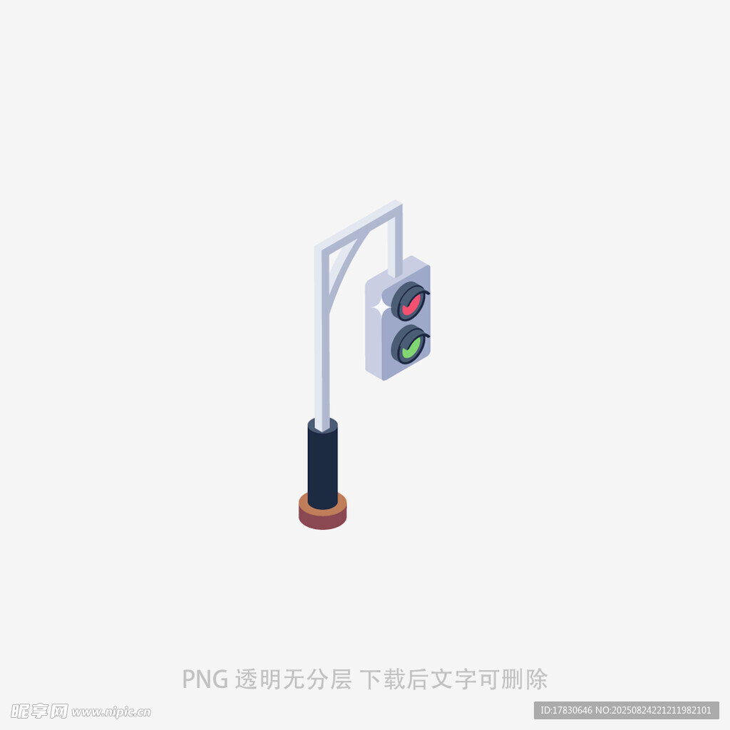 立体交通信号灯模型