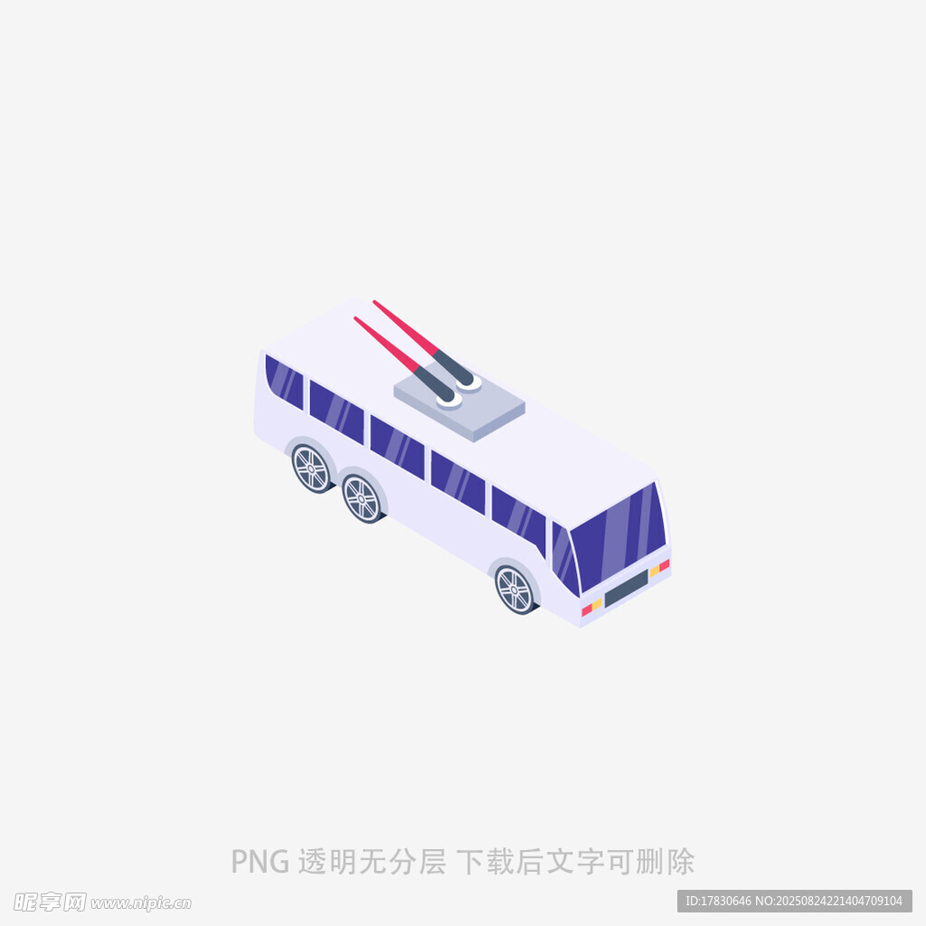 未来概念电动巴士模型