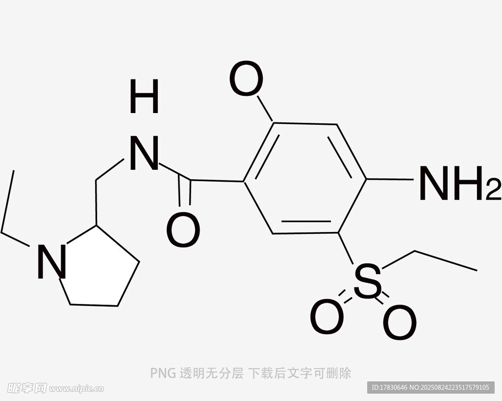 化学分子结构展示