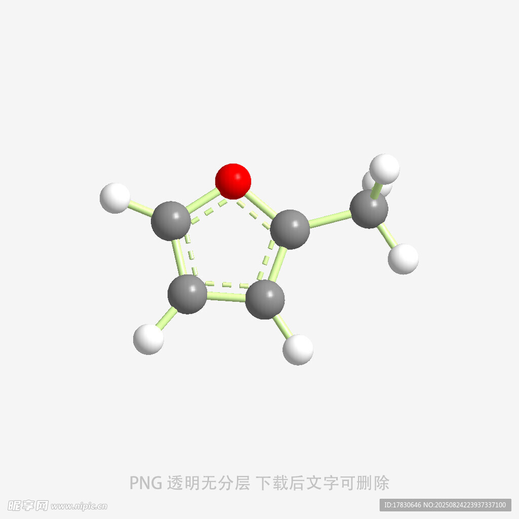 化学分子结构模型展示