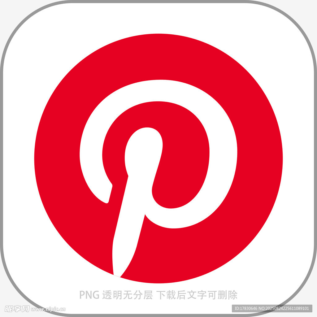 Pinterest应用图标