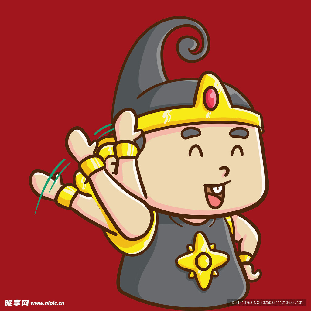 卡通形象小神仙