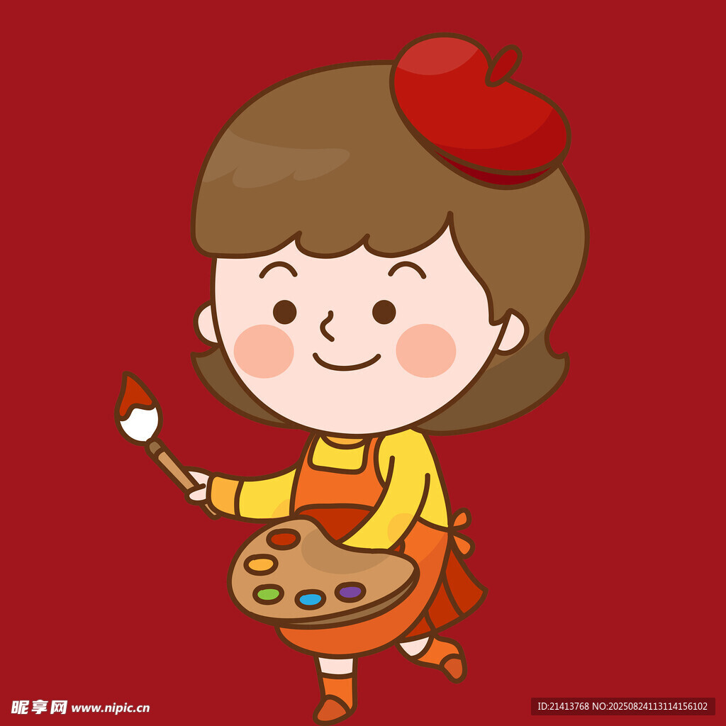 可爱小画家