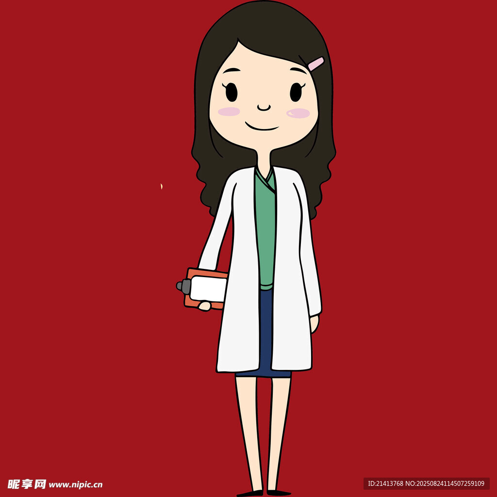 可爱女医生形象