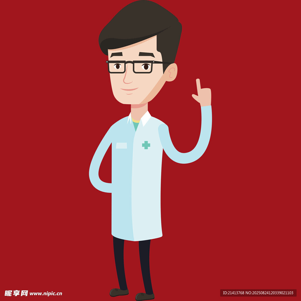 医生形象示意  专业且亲切