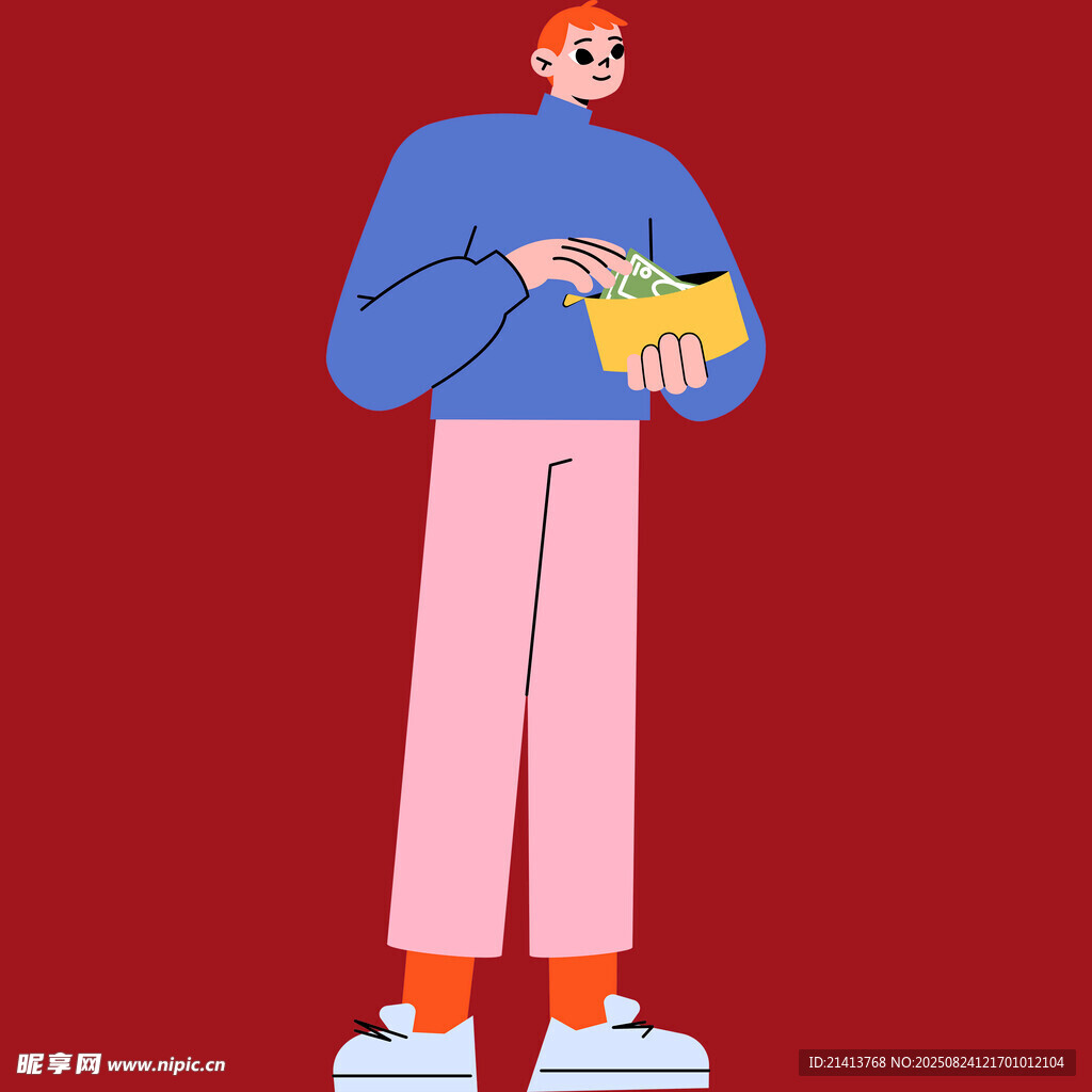 手持猫咪的时尚男子