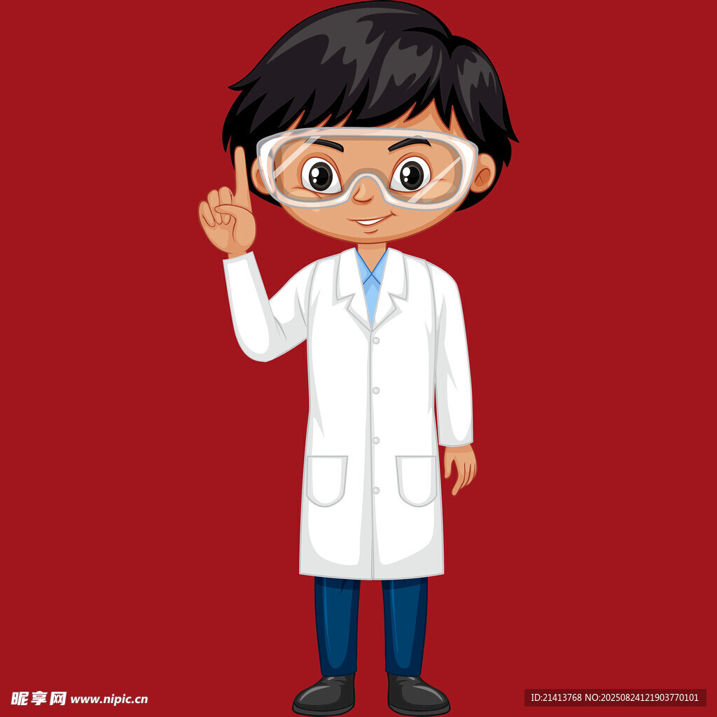 可爱小医生形象展示