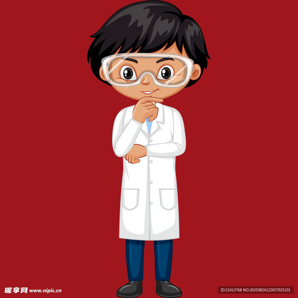 可爱的小医生形象