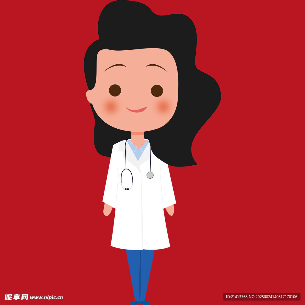 可爱女医生形象