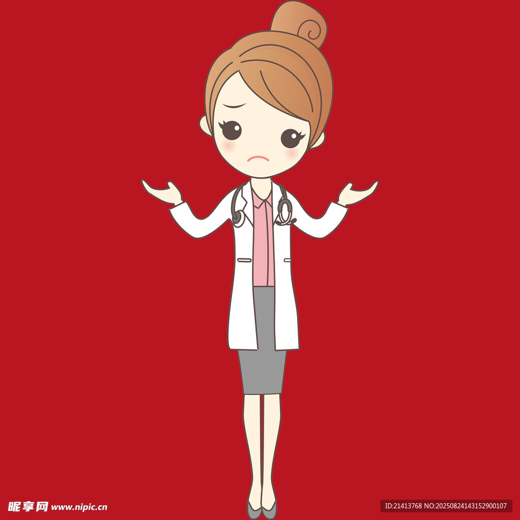 可爱女医生形象展示