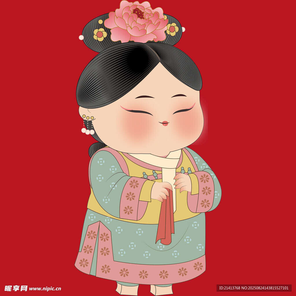 古风萌娃 传统服饰小可爱