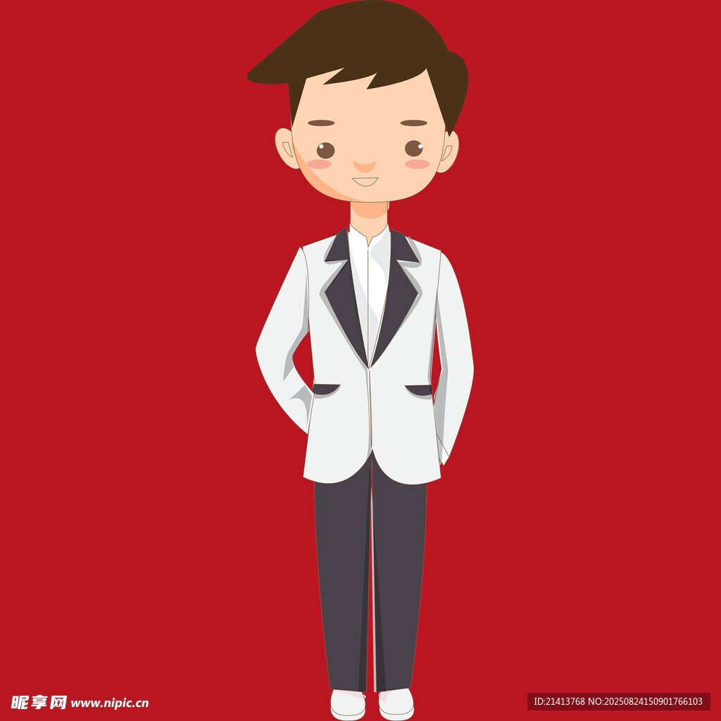 帅气的男医生形象