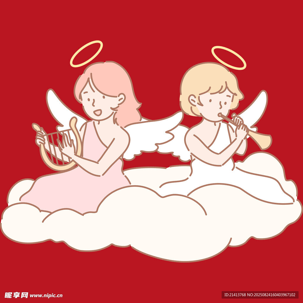 云端天使 梦幻纯真画面