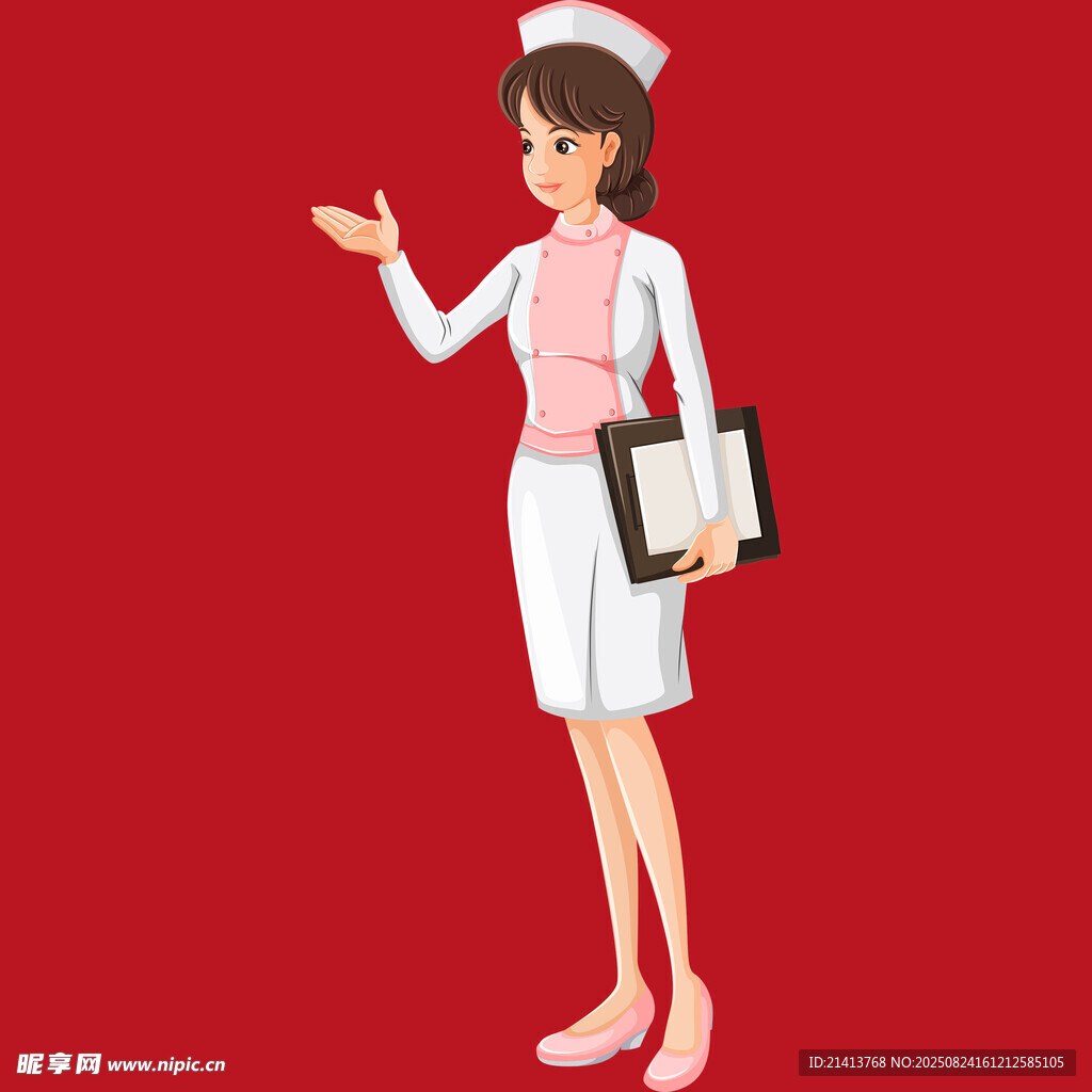 优雅女服务员热情指引