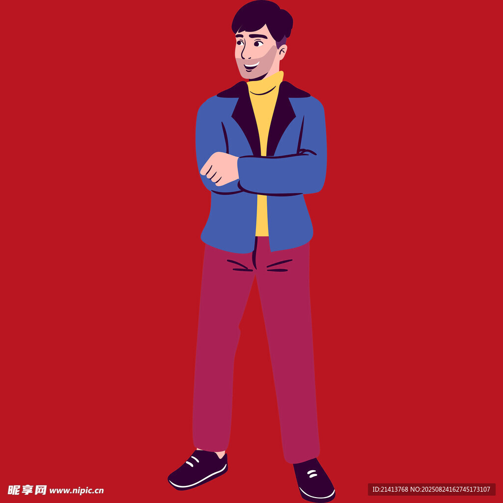 时尚穿搭男士形象展示