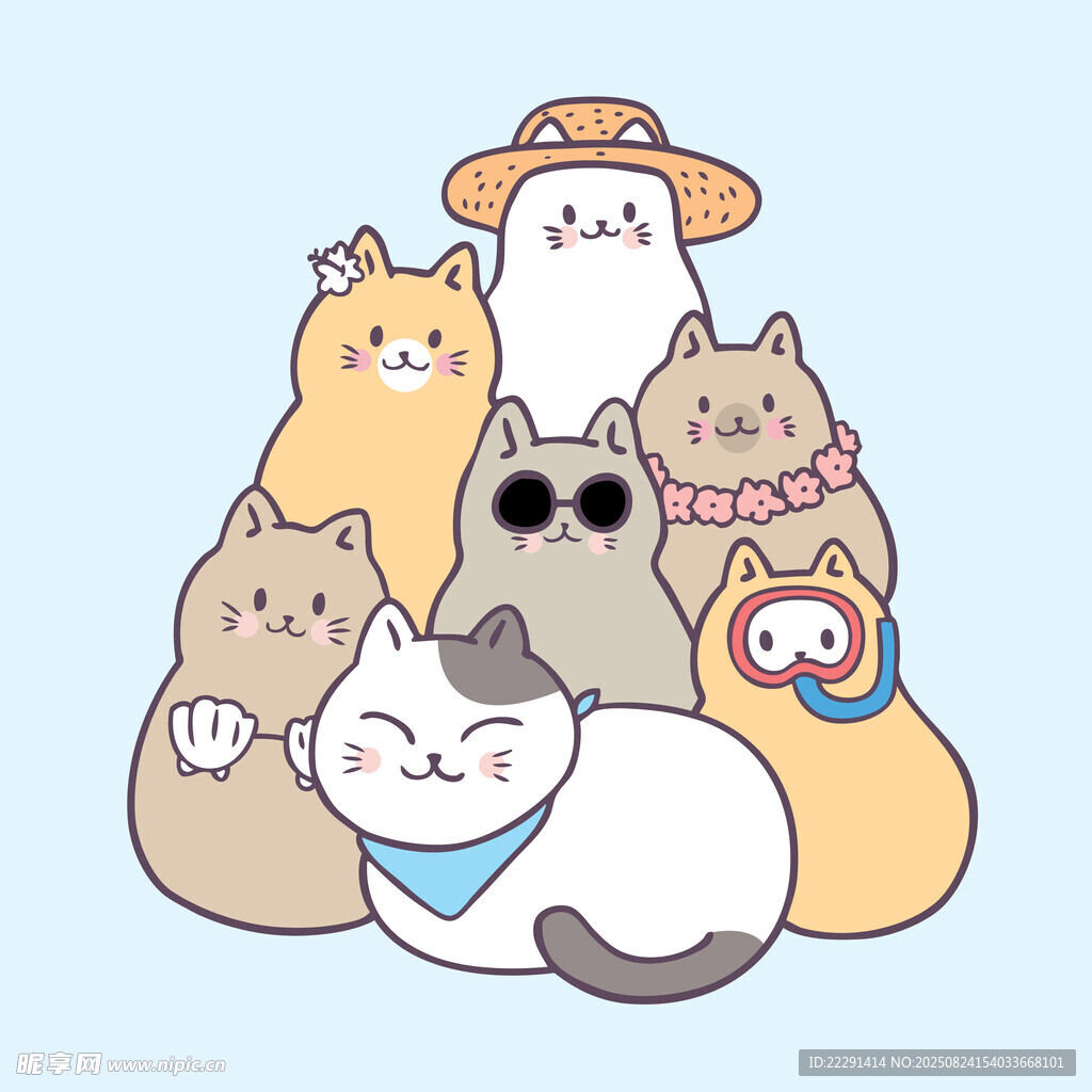 可爱猫咪大集合