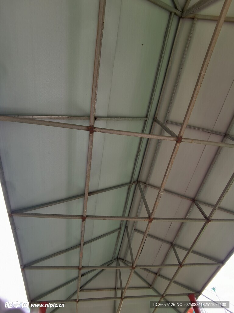 遮阳棚金属结构屋顶