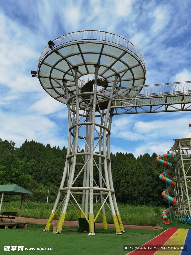 户外大型观景旋转设施