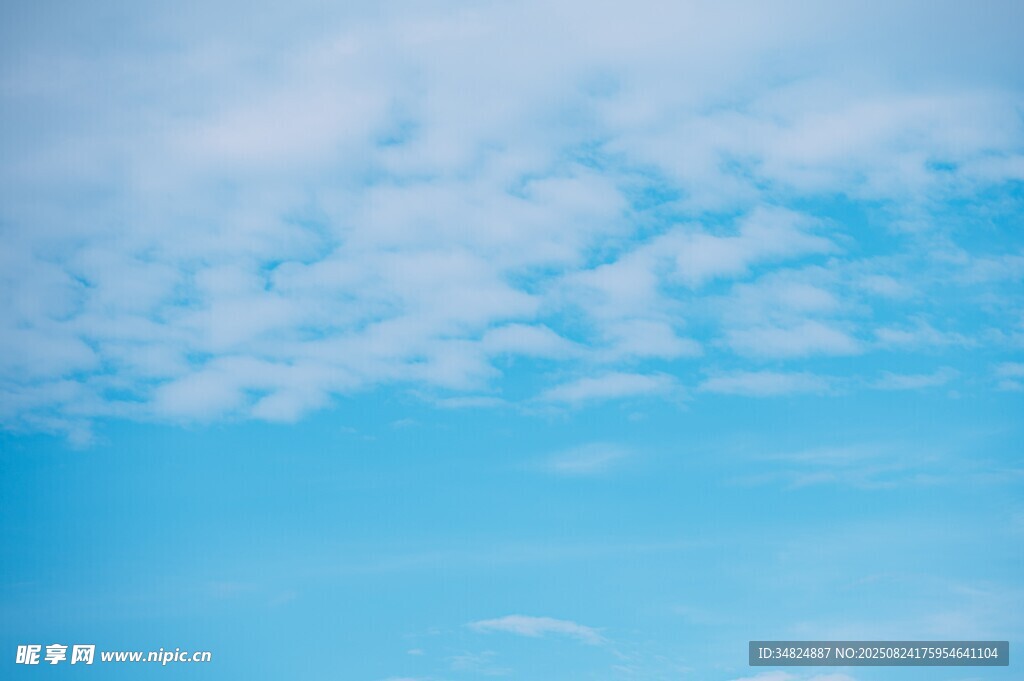 蓝天白云美景