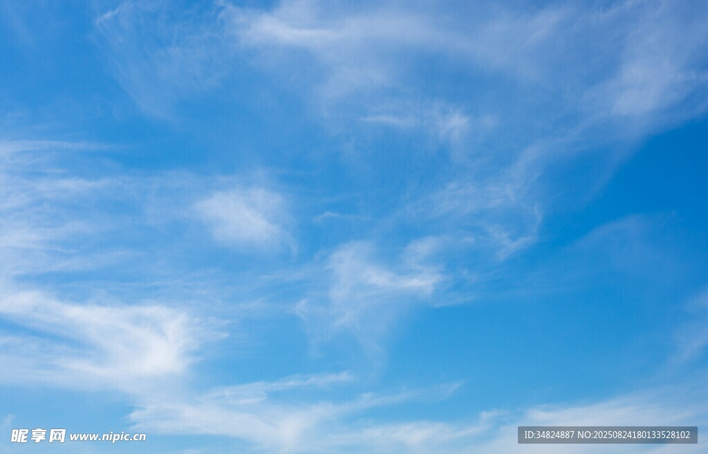 蓝天白云美景