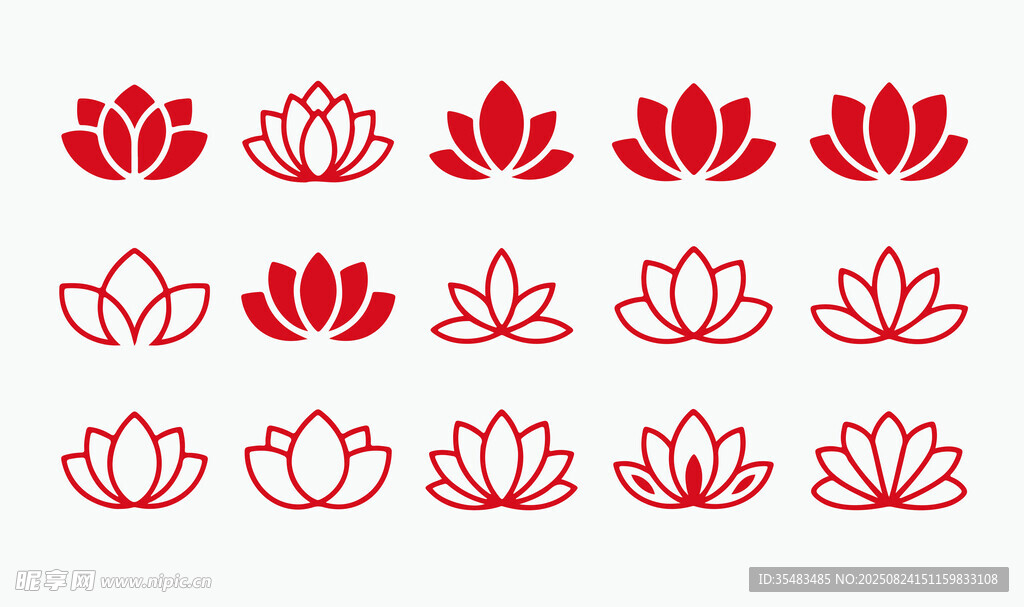 莲花图案