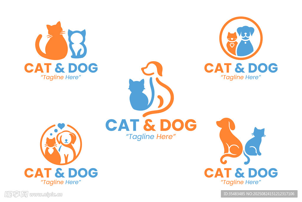 猫狗logo