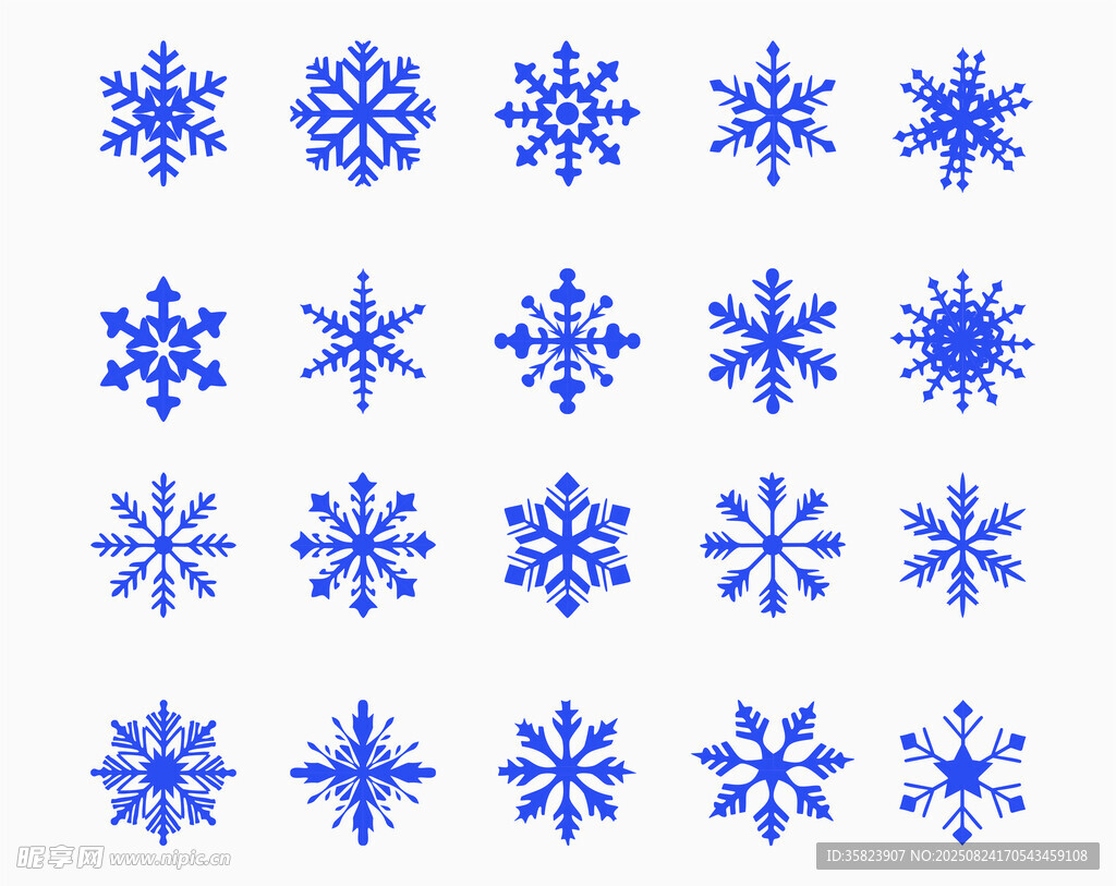 雪花图案