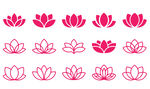 莲花图案