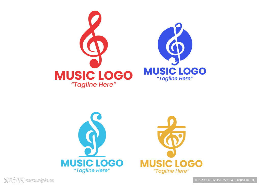 音乐主题logo