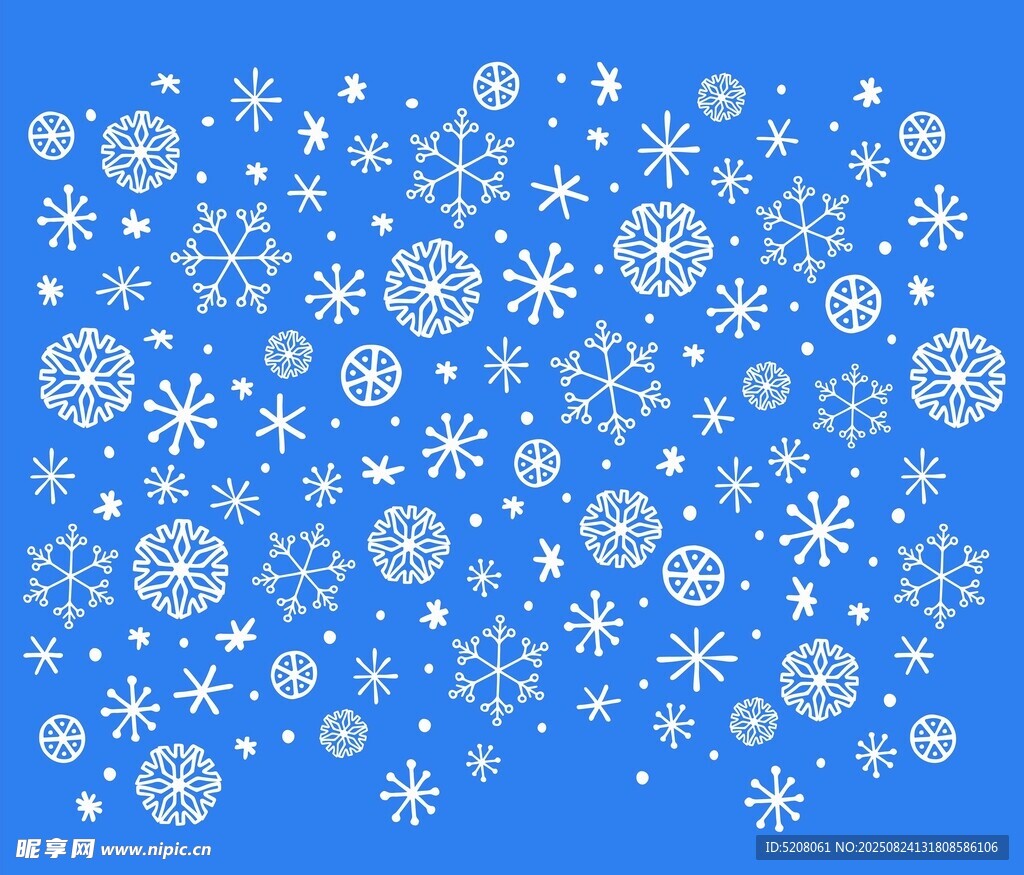 雪花图案
