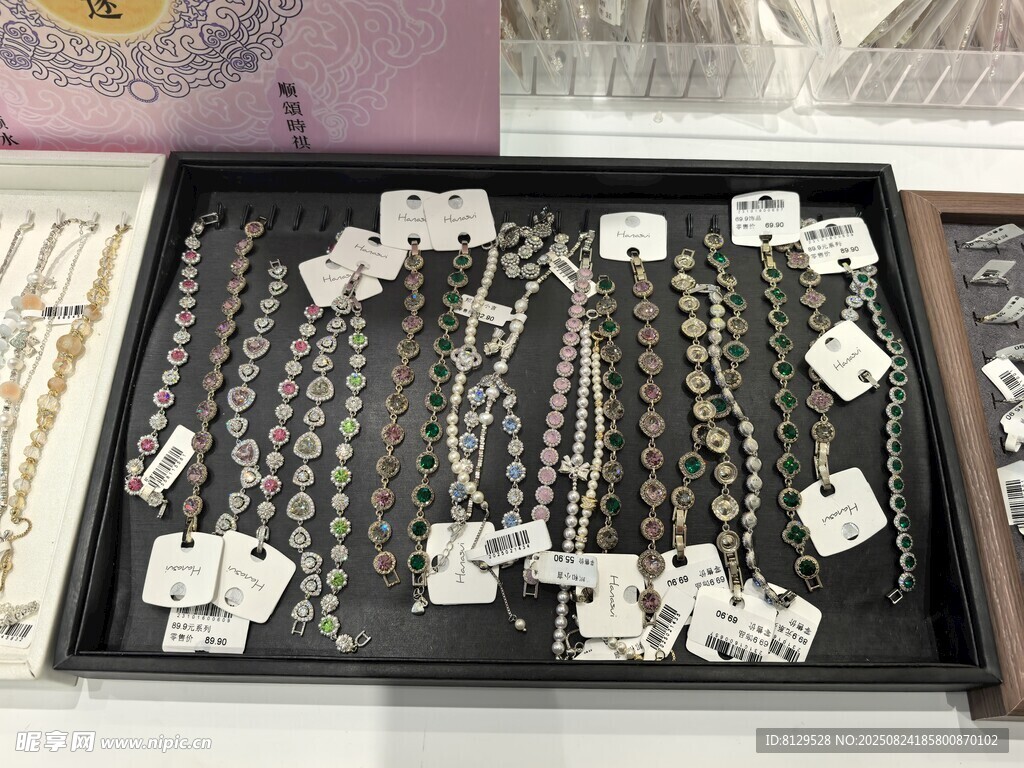 精美首饰陈列展示