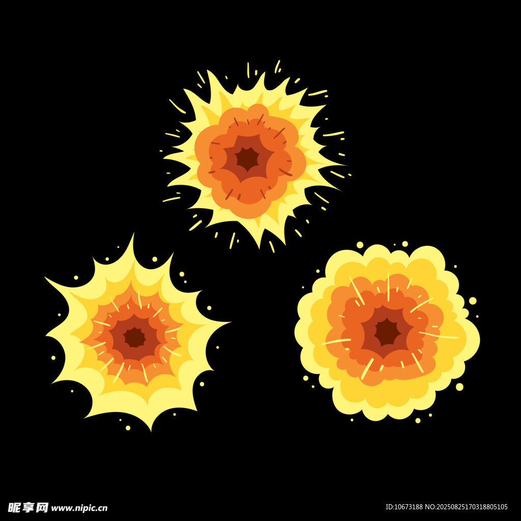 三朵绽放的绚烂黄色花朵