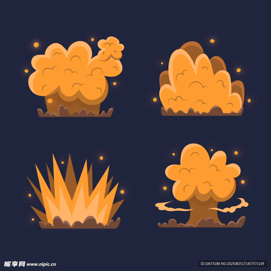爆炸特效元素集合