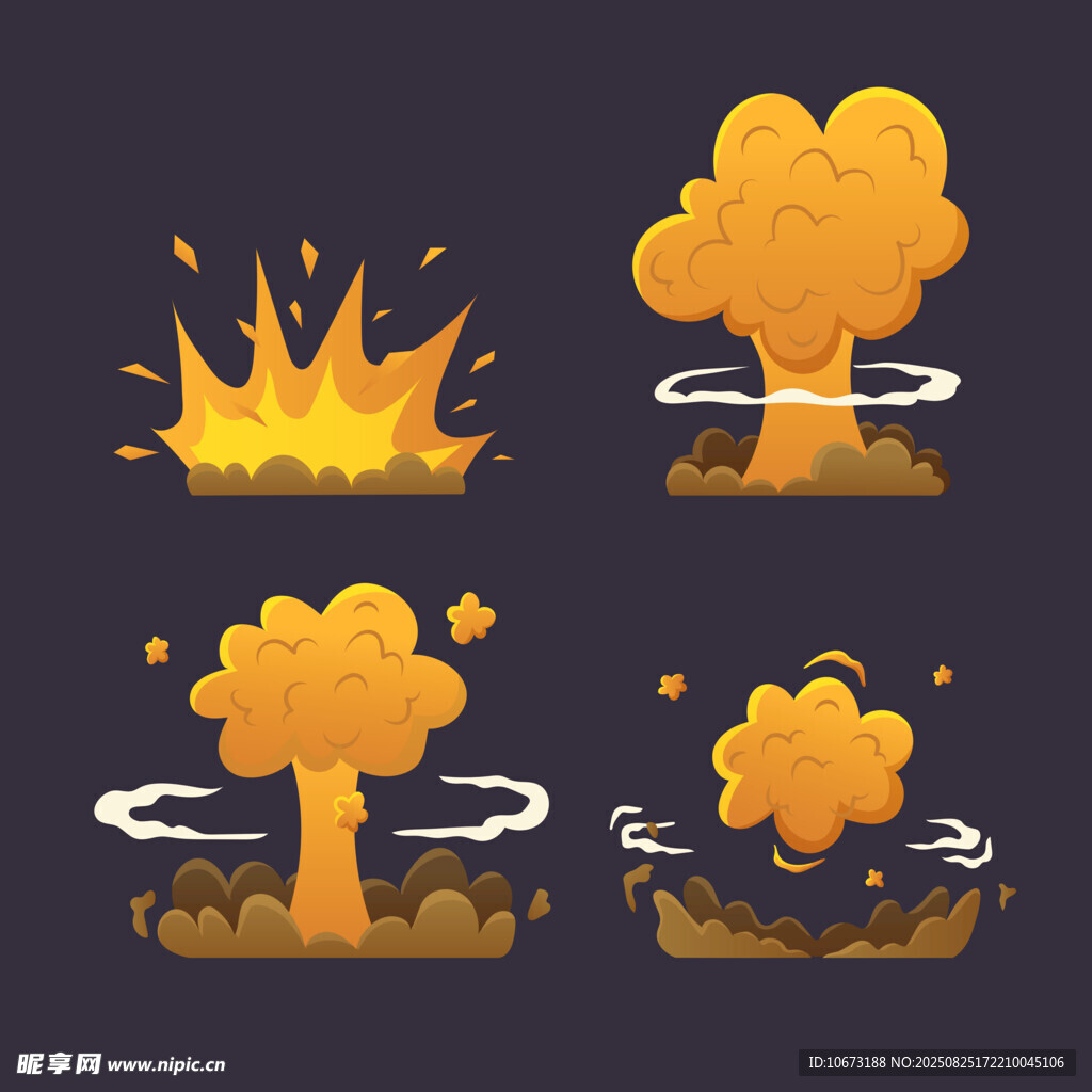爆炸特效元素集合