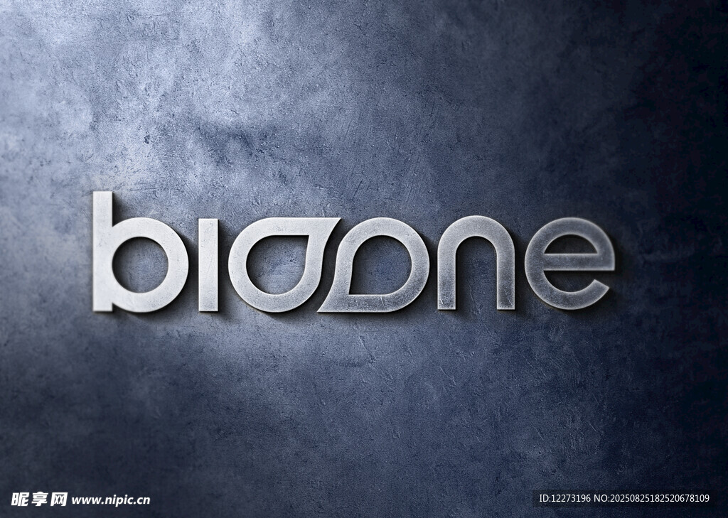 金属质感biaone标志