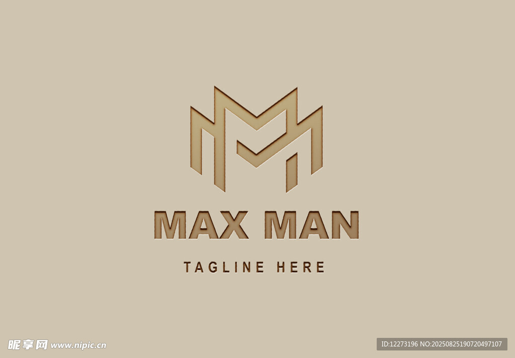 Max Man时尚品牌标志