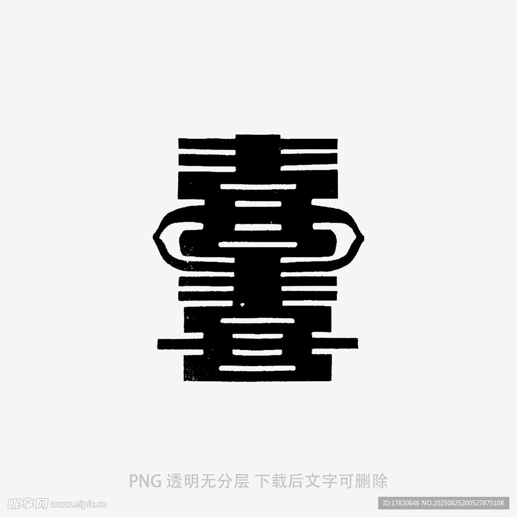 抽象几何线条构成艺术图形