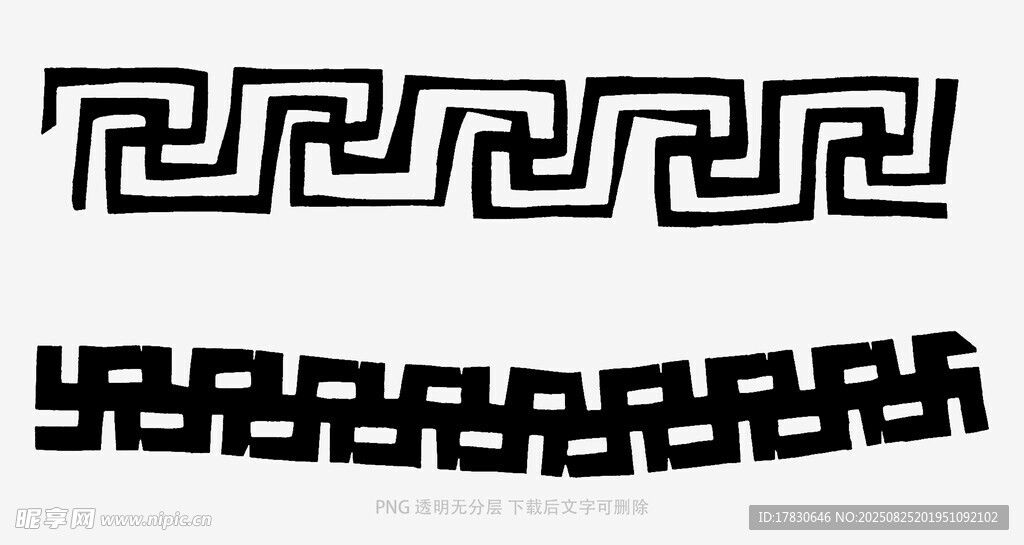 传统几何纹样图案