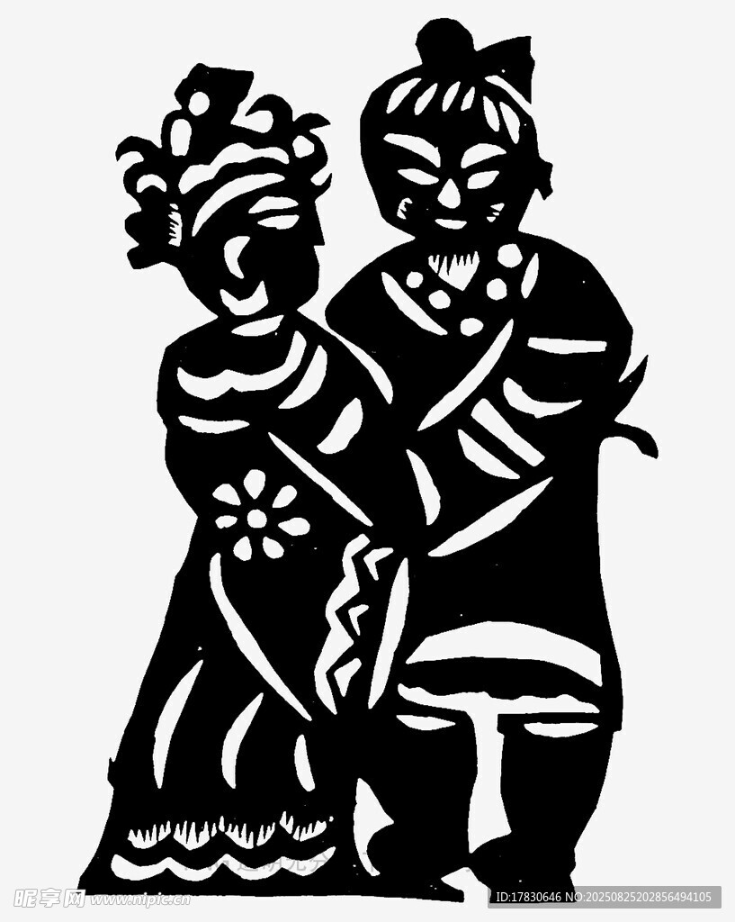 传统戏曲人物剪纸艺术