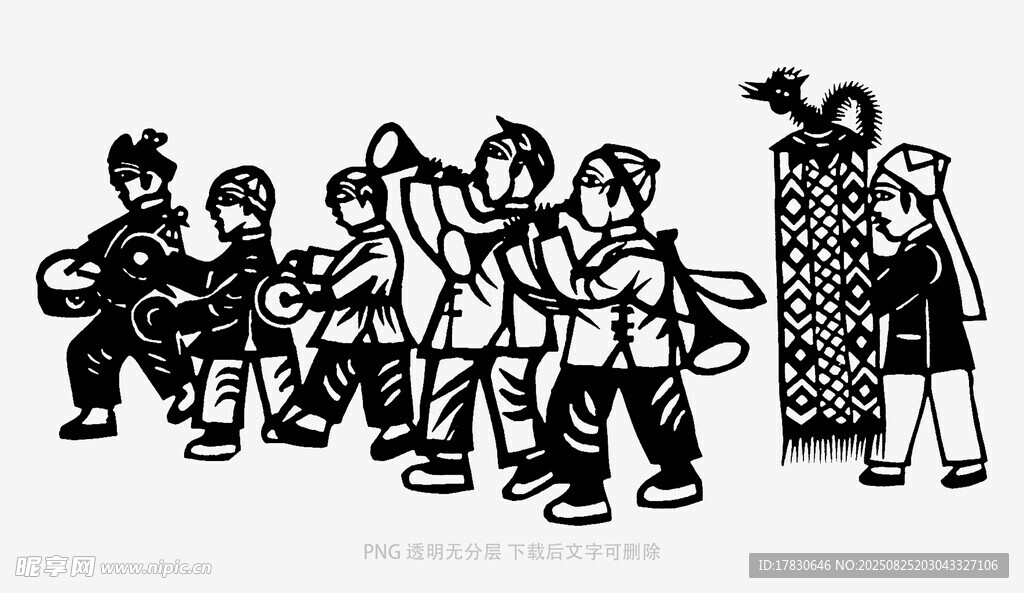 街头舞者群像