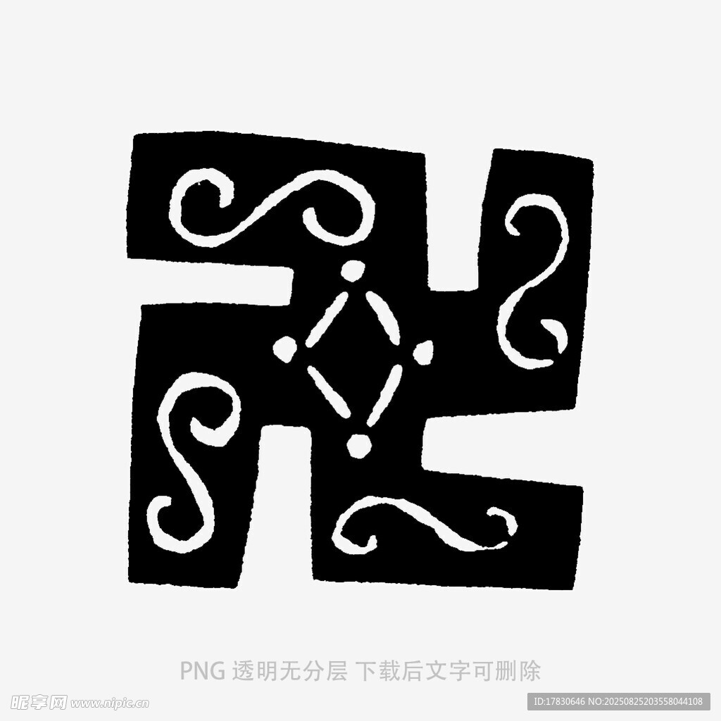 神秘古老符号图案设计