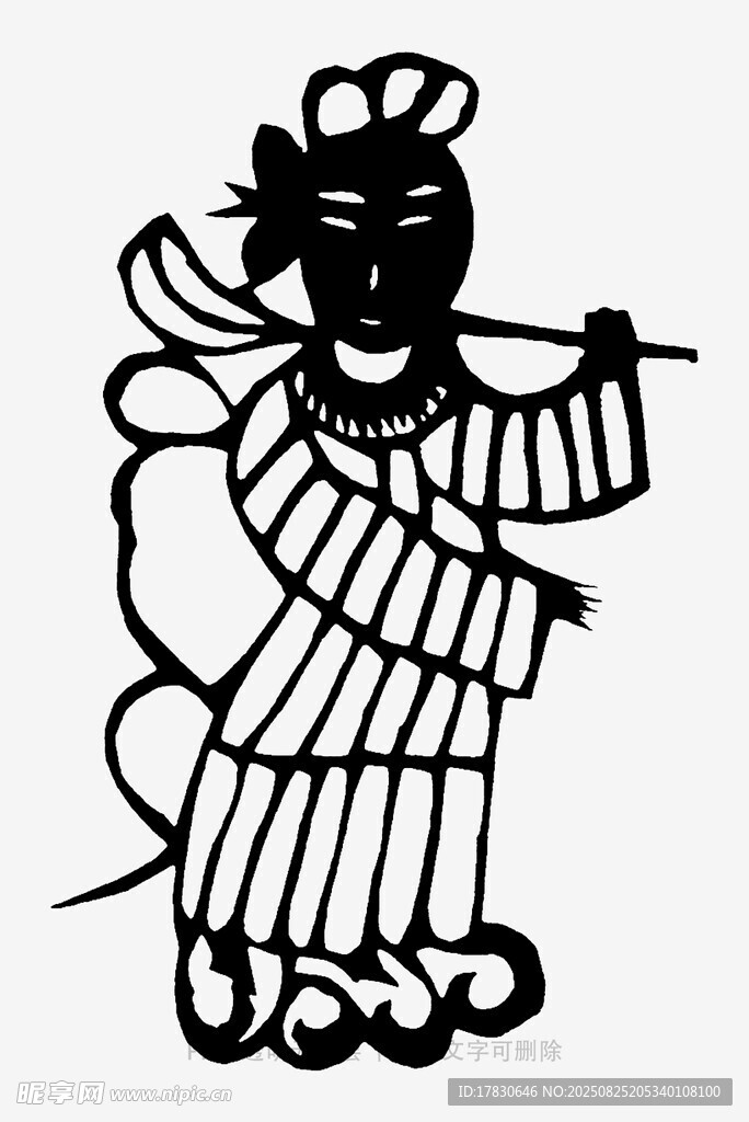 古代吹奏乐器人物形象